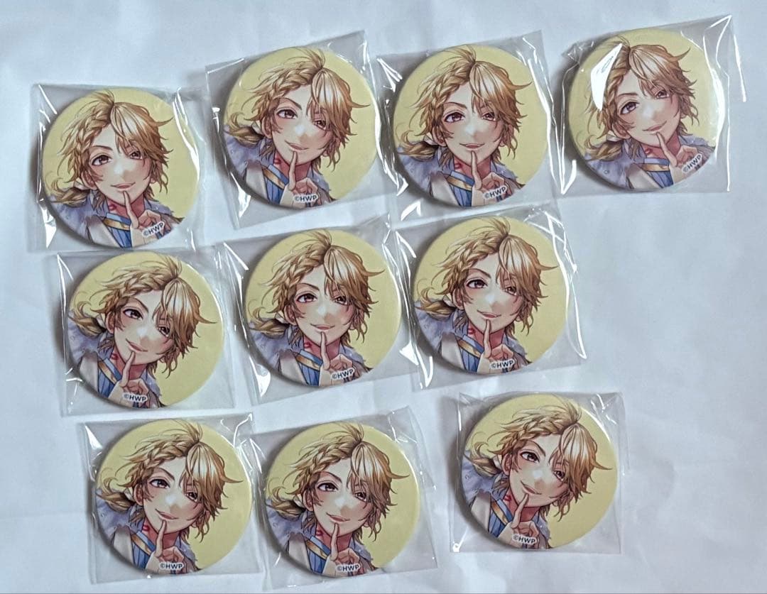 HoneyWorks LIPxLIP 柴崎愛蔵 缶バッジ
