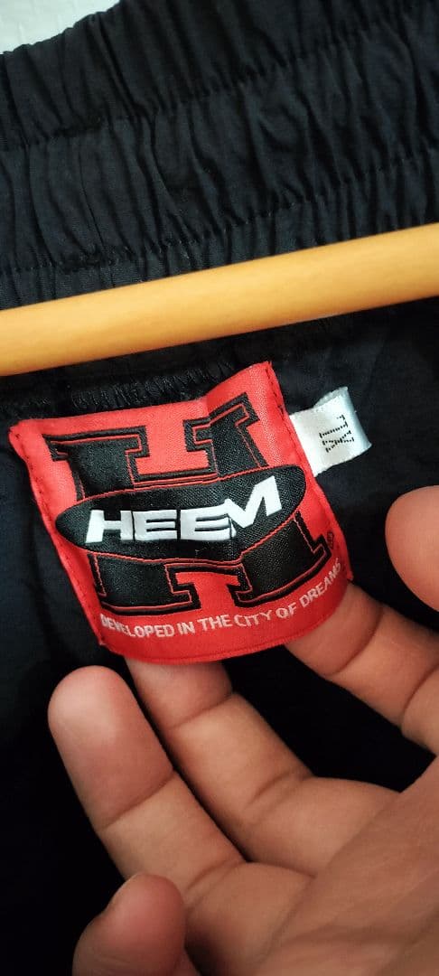 HEEM　ワイドナイロンパンツ　XL