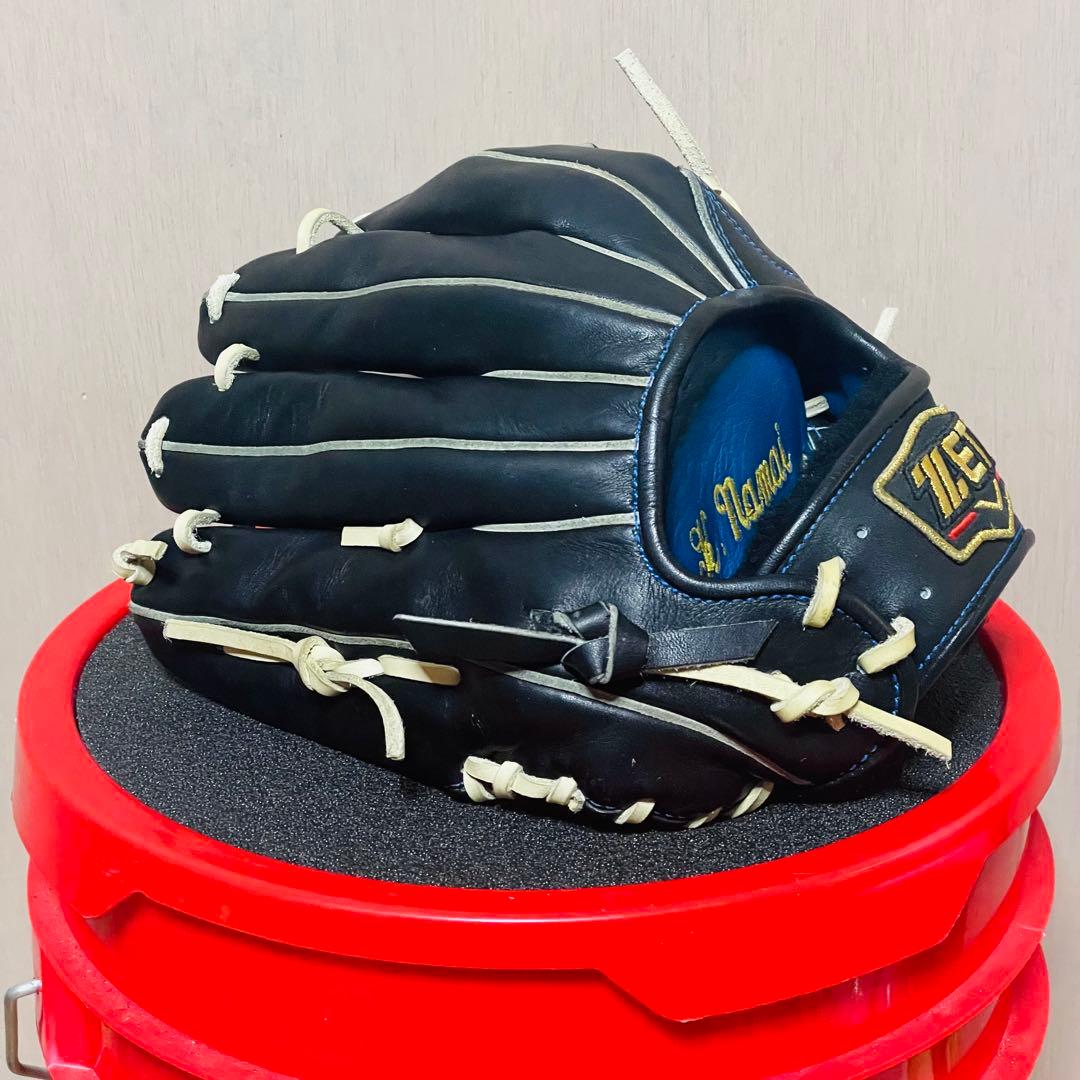 ZETT プロステイタス 軟式 オーダー 内野手用 クロス締め/順巻き