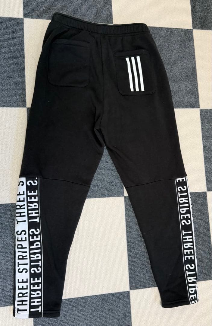 adidas ジャージ上下セット ベージュ/黒