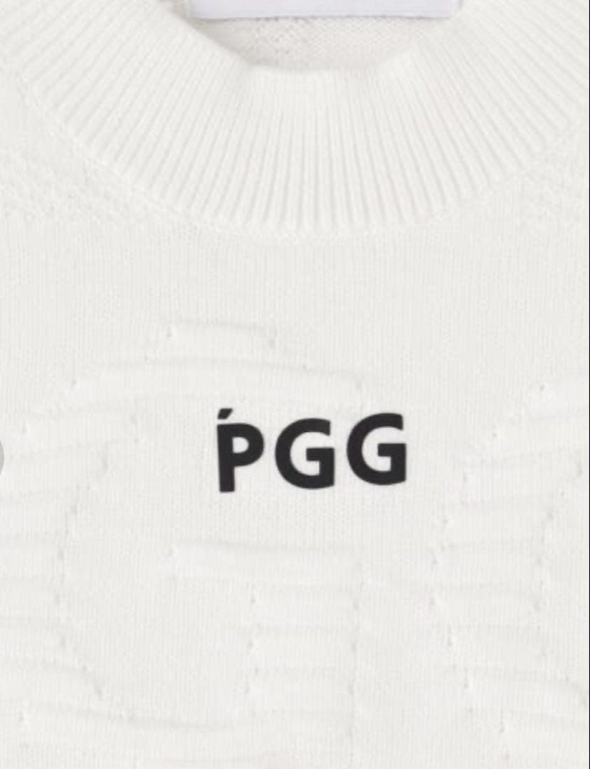 pgg パーリーゲイツ　ポリエステル　ニット