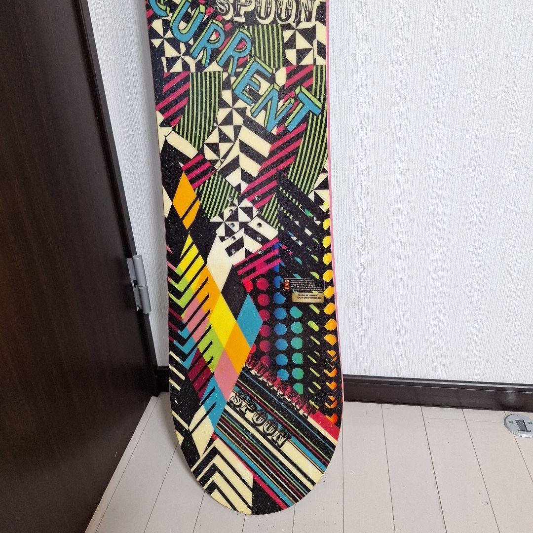 SPOON CURRENT スノーボード　150cm　ロッカー形状　フルメンテ済