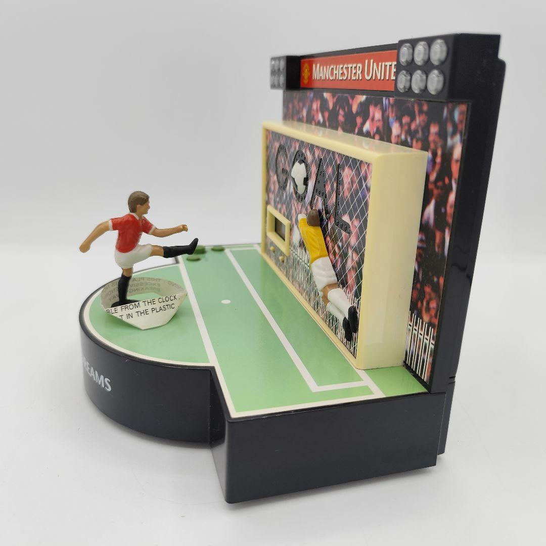 希少 MANCHESTER UNITED 目覚まし時計 ヴィンテージ 稼働品