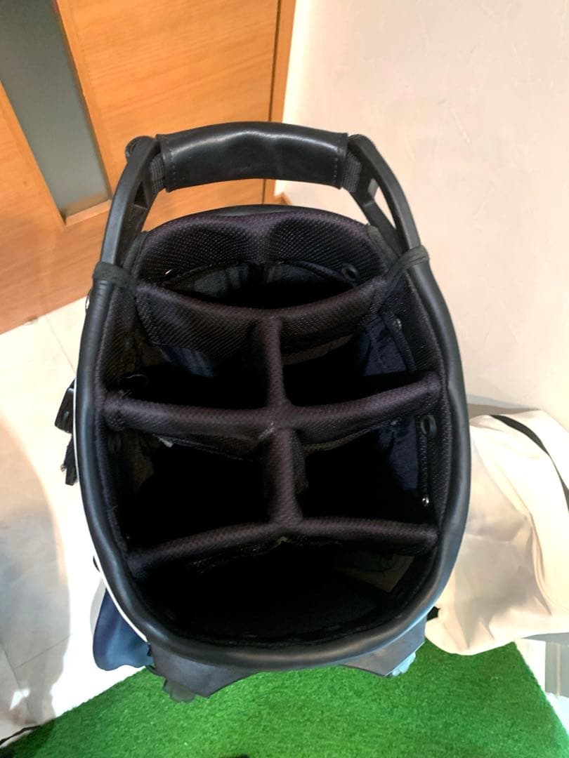 希少　完売　ベゼル　プレイヤー　ホワイト　ネイビー　スタンド　キャディバッグ