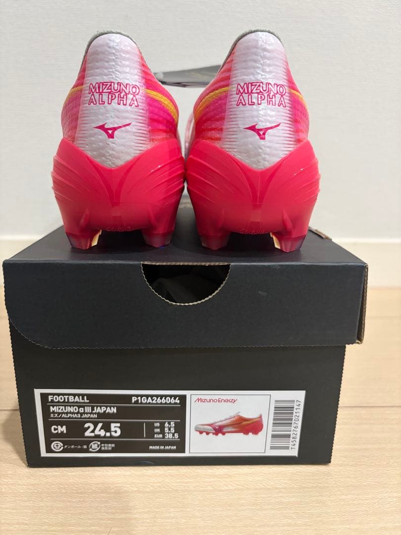 MIZUNO ALPHA 3 JAPAN サッカーシューズ 24.5cm
