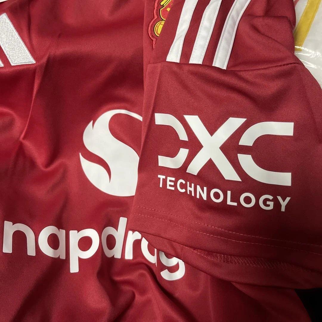 新品タグ付きManchester United アウェイユニフォーム 2X L