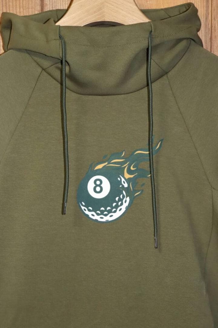 新品 ラッセルノ Mask Hoodie 8ボールパーカー (4/Mサイズ)　Ⓗ