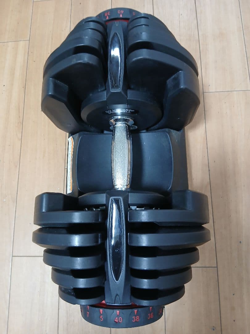可変式ダンベル 40Kg×1個/計40Kg