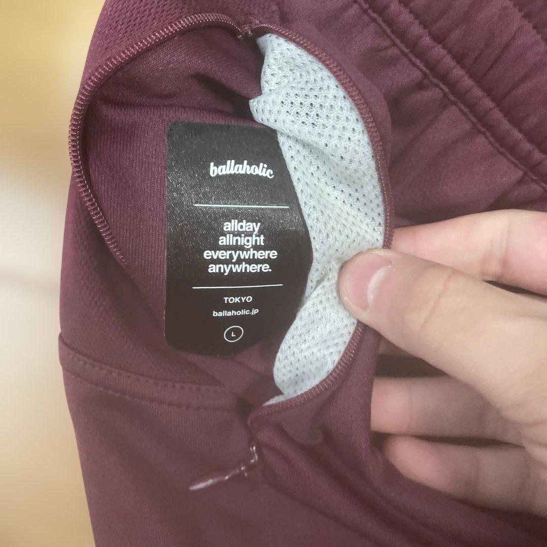 ballaholic パープルショートパンツ