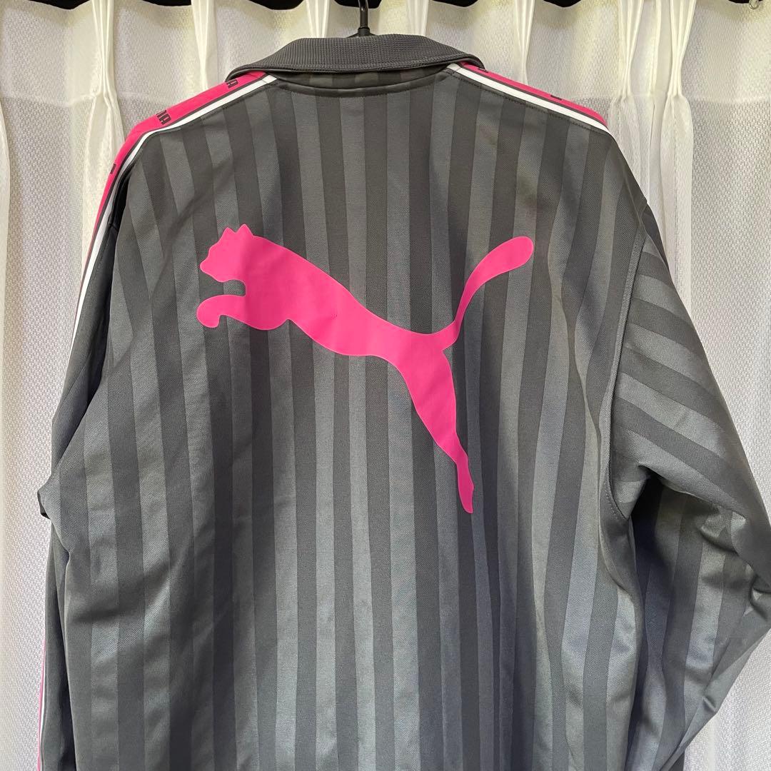 PUMA プーマ　ジャージ　上下セット　グレーピンク