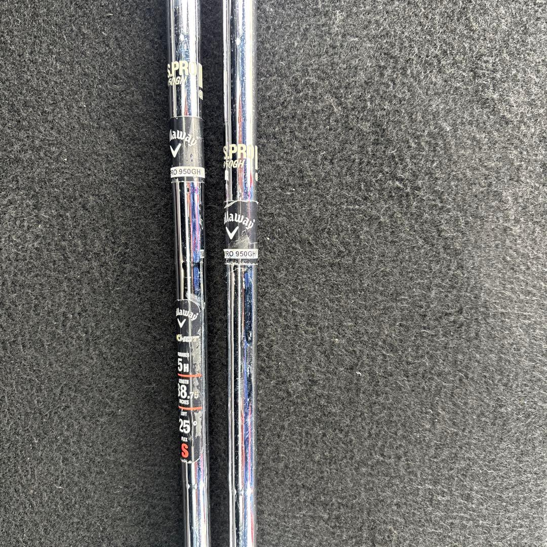 Callaway X Hot ユーティリティクラブ 2番と5番