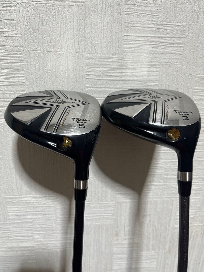 ぶっ飛び！高価シャフト装着！GP　グランプリ　フェアウェイウッド2本セット　S