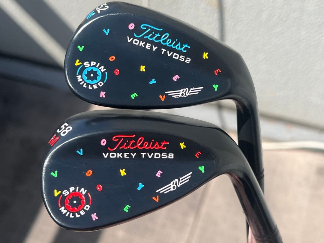 タイトリスト ウェッジ ボーケイ 52&58 vokey tvd wedge