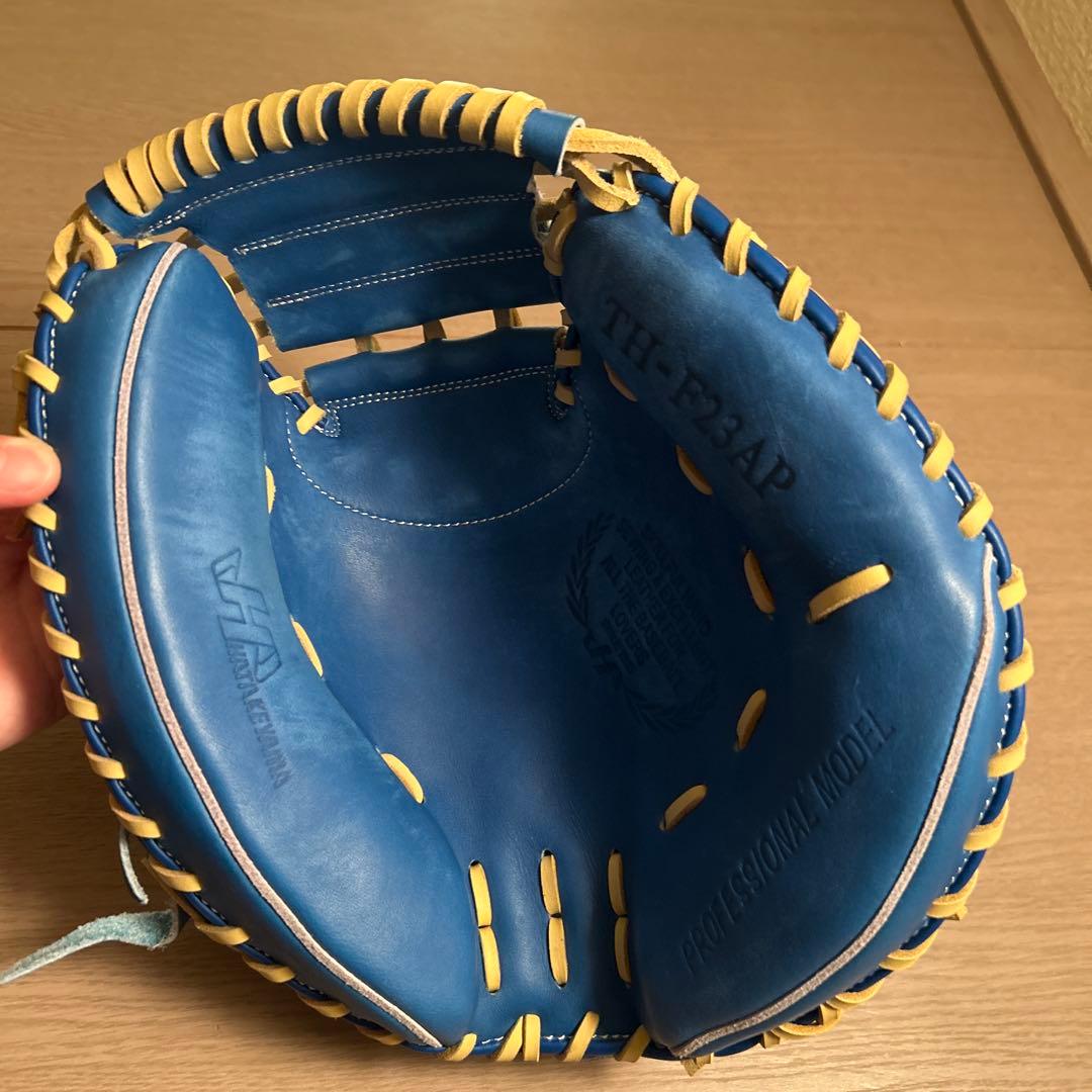 ハタケヤマ 軟式キャッチャーミット／伏見寅威モデル M23型（THF23AP）