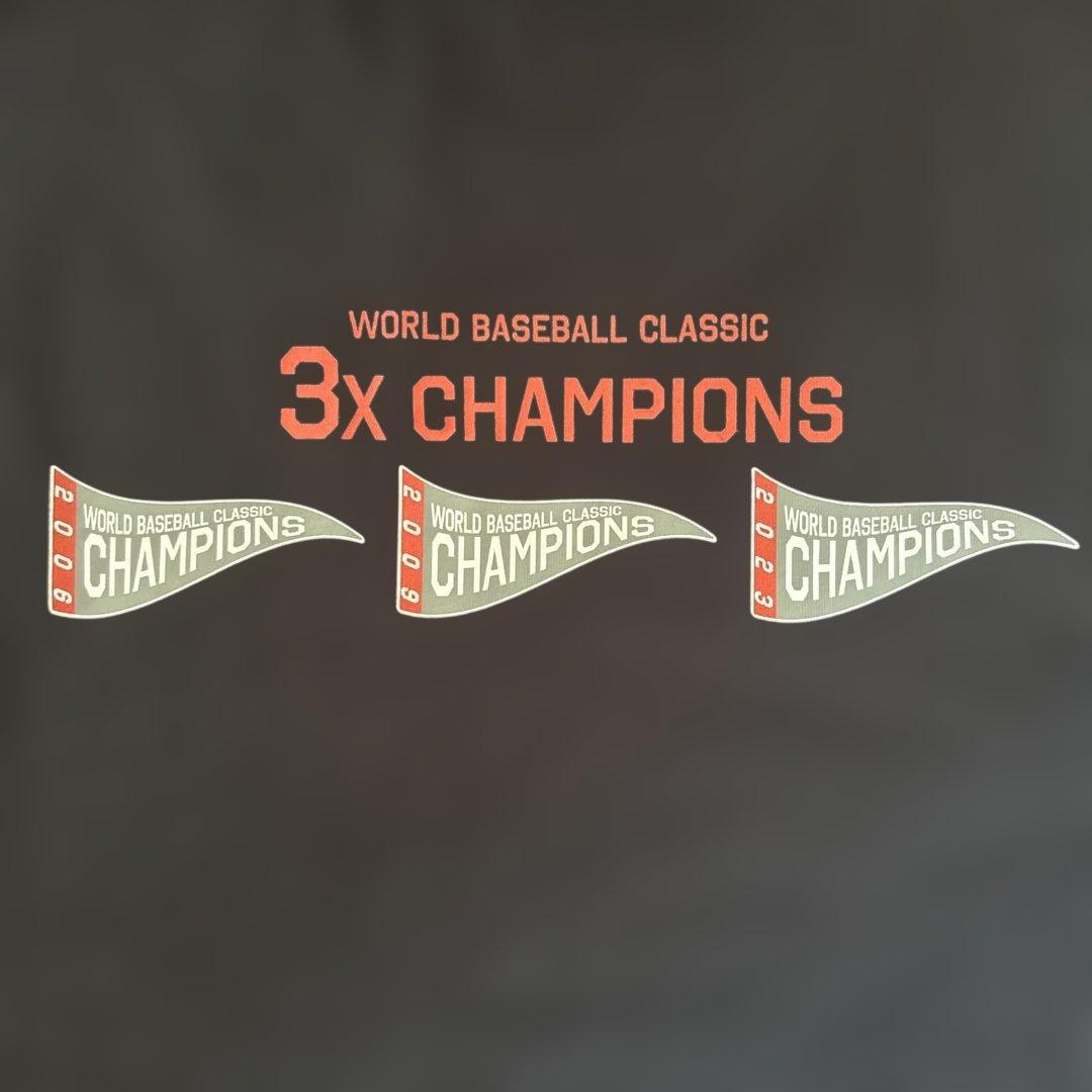 新品SAMURAI JAPAN WBC 3大会優勝記念 Tシャツ 3L（XXL）