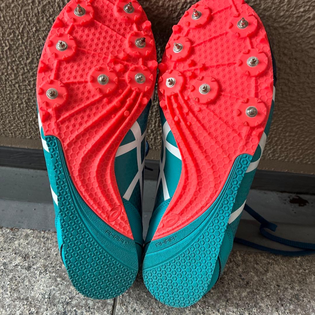 ASICS スパイクシューズ 27.5cm 高跳び用