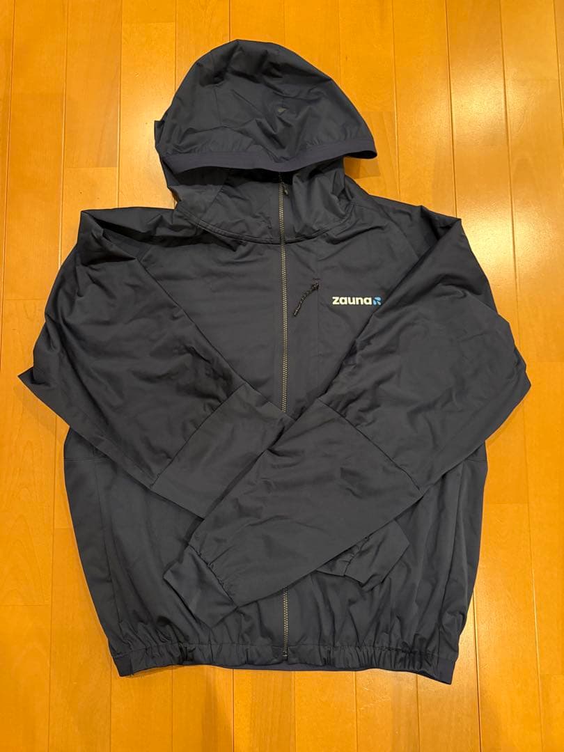 【極美品】ZAUNA SUIT ザウナスーツ 上下セット ネイビー M 収納袋付