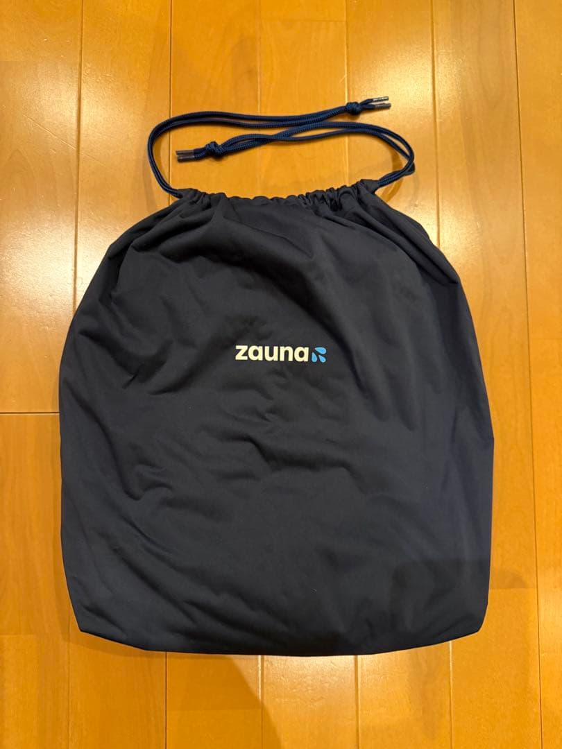 【極美品】ZAUNA SUIT ザウナスーツ 上下セット ネイビー M 収納袋付