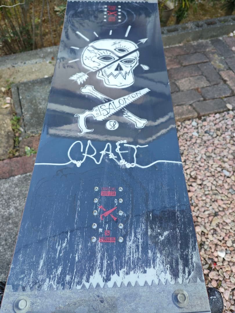 SALOMON craft158 サロモンクラフト　スノーボード板
