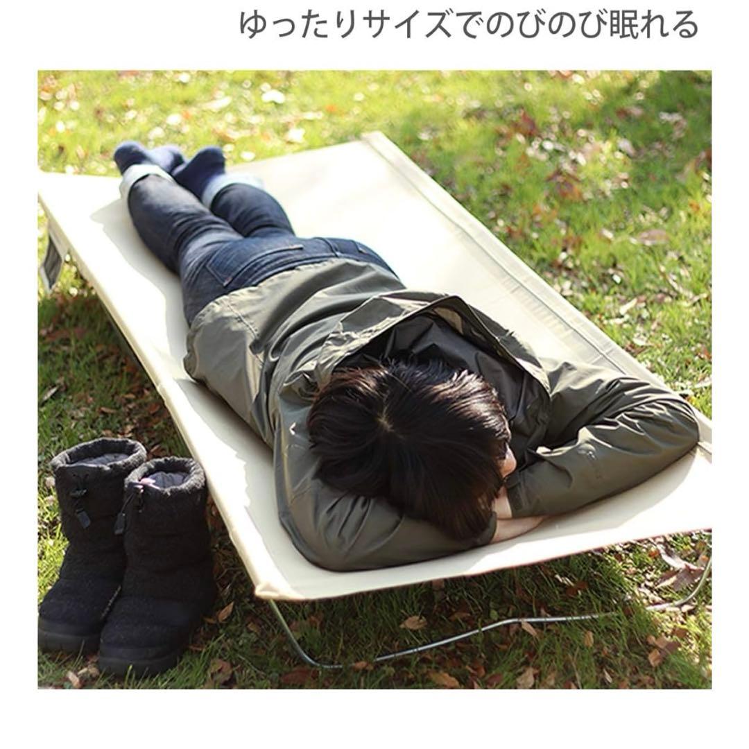 DOD ディーオーディー　ワイドキャンピングベッドCB1-100T ベージュ