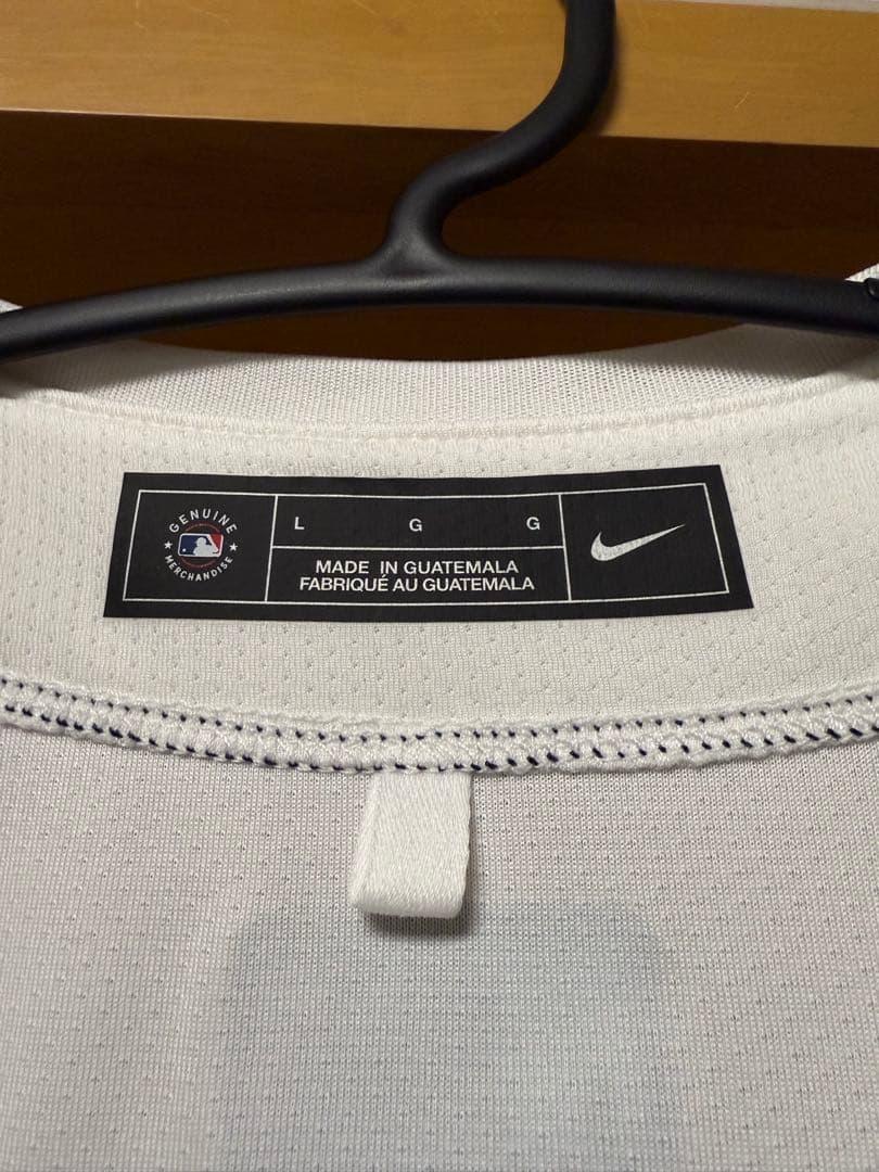 NIKE イチロー ユニフォーム アメリカ野球殿堂入り記念パッチ付 Lサイズ