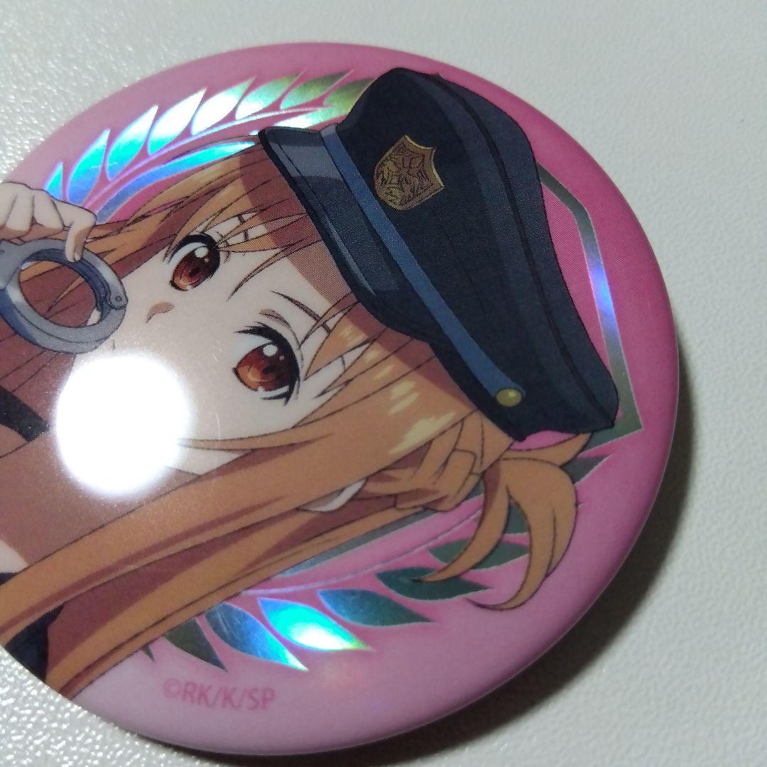 【SAO】アスナ マルイ オフィシャルストア 怪盗 警察 缶バッジ