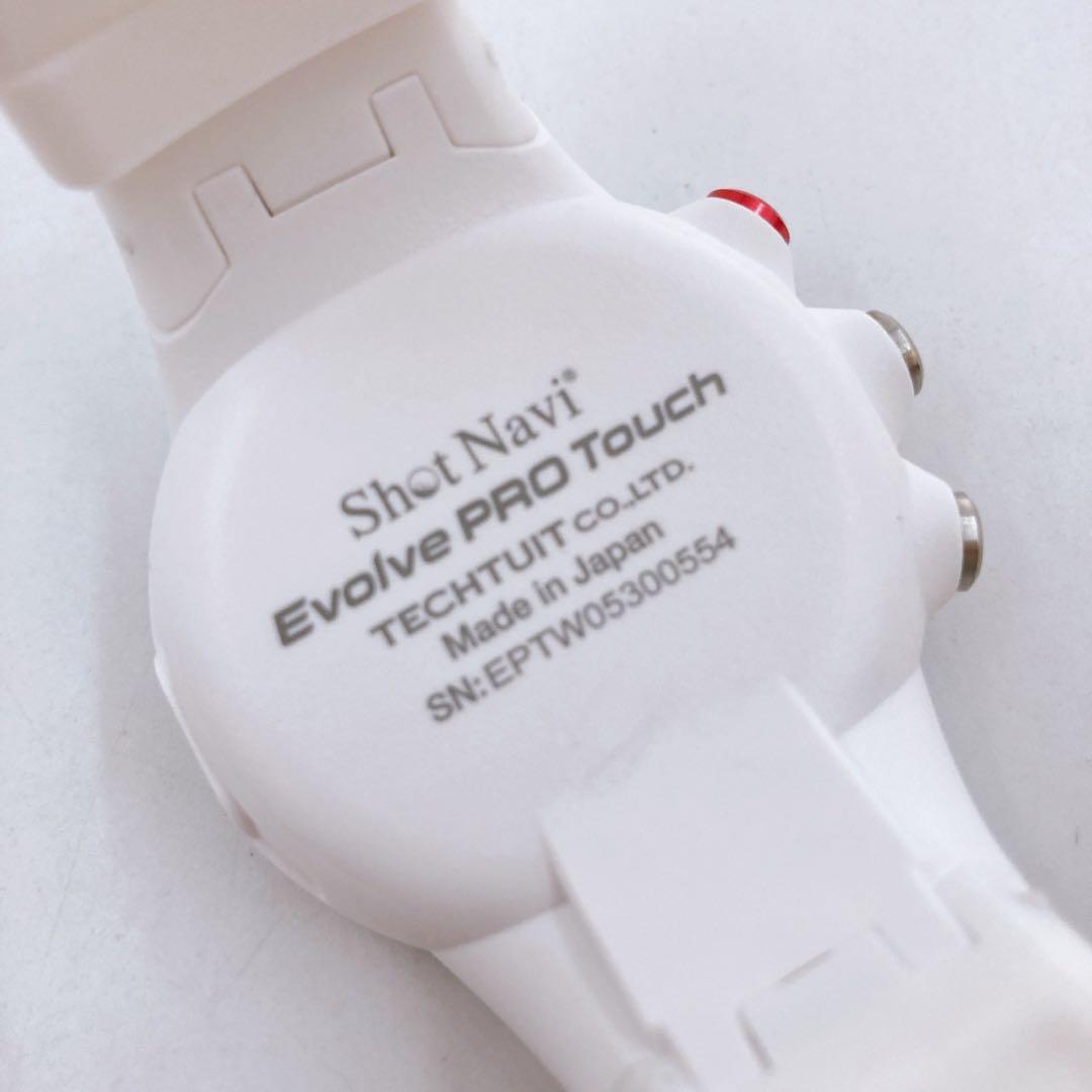 Shot Navi Evolve PRO Touch GPSナビ　ホワイト