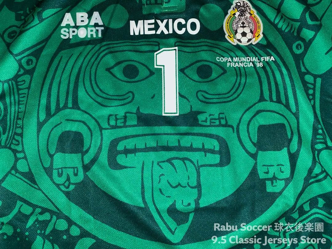 メキシコ代表 1998 ホーム ユニフォーム #1 カンポス ワールドカップ