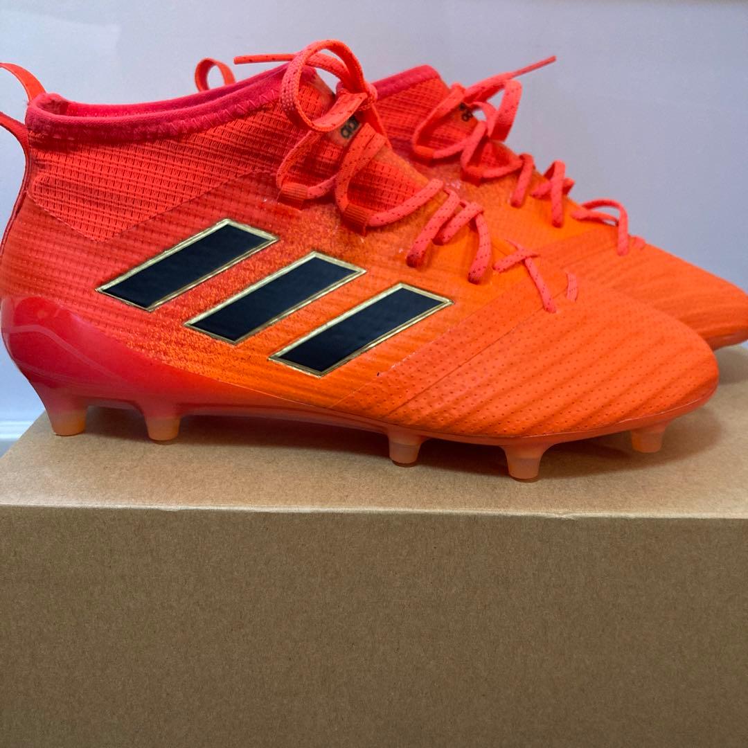 【美品】 adidas エース 17.1 プライムニット FG/AG
