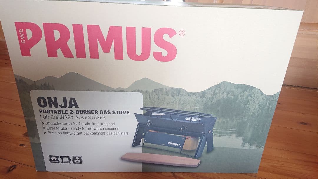 新品 プリムス PRIMUS ONJA ポータブル2バーナーガスコンロ