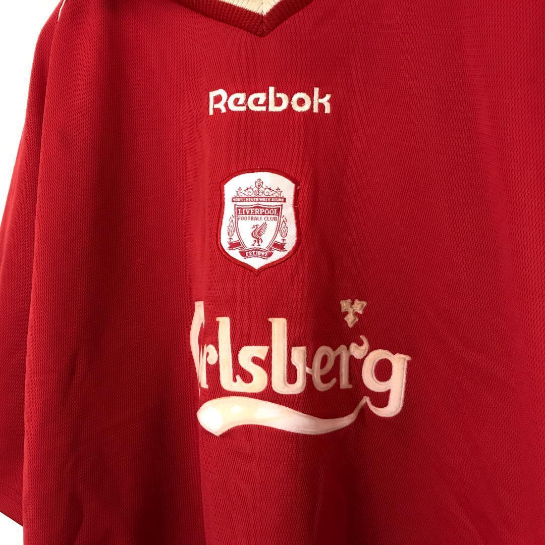 old 00~02 Reebok Liverpool ゲームシャツ ユニフォーム