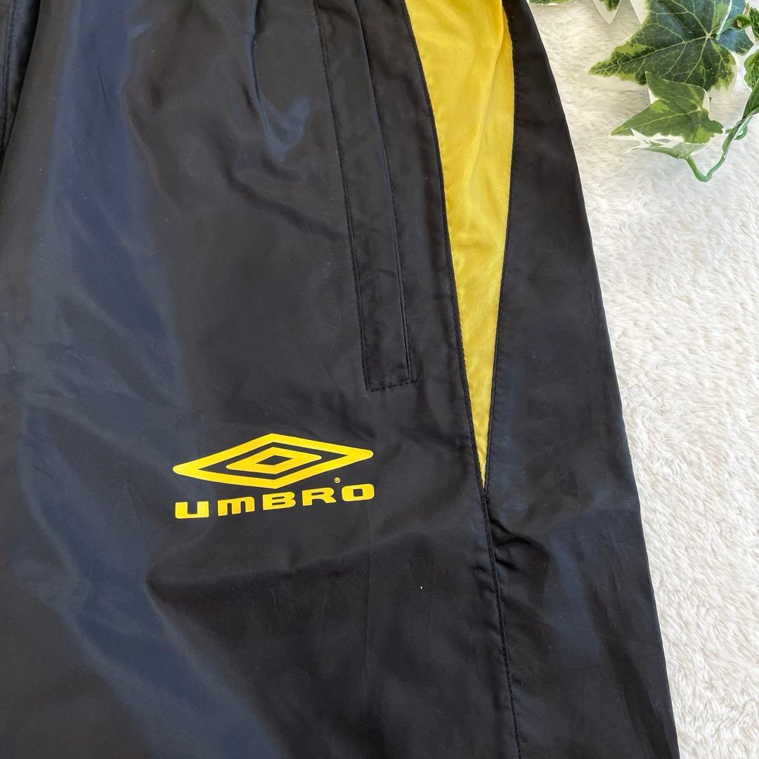新品　ＵＭＢＲＯ　アンブロ　長袖　ピステ　ウィンドブレーカー　黒　上下セット　Ｍ