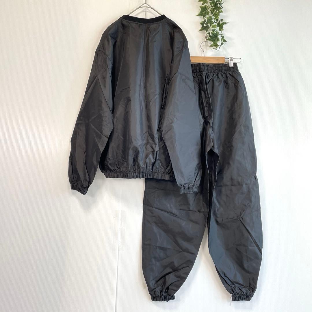 新品　ＵＭＢＲＯ　アンブロ　長袖　ピステ　ウィンドブレーカー　黒　上下セット　Ｍ