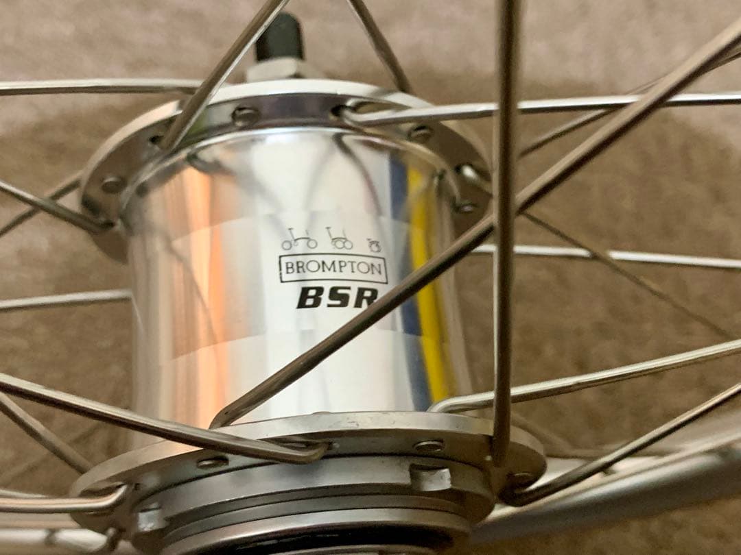 【純正】BROMPTON BSR 16インチホイール　内装3速