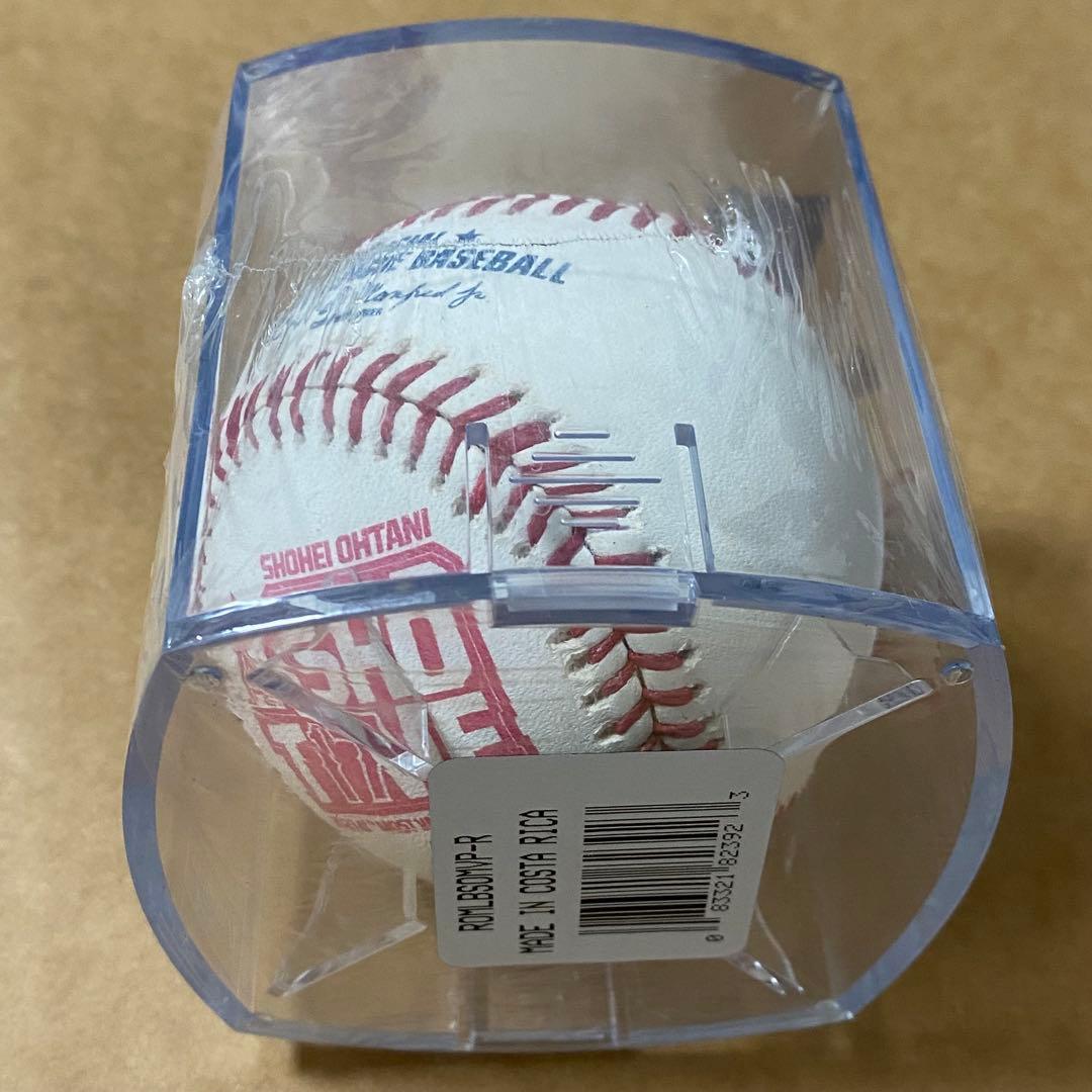 大谷翔平　MVP初受賞記念ボール 2021 ディスプレイケース付ローリングス