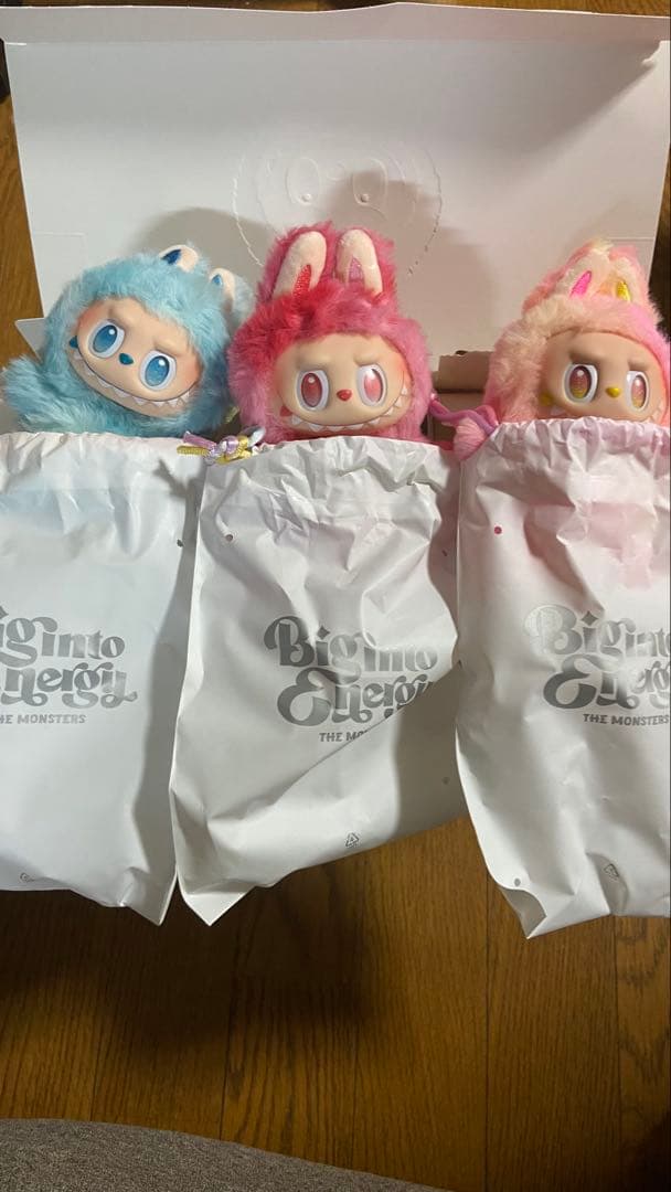 ラブブ　POP MART Bigimo Energy ぬいぐるみセット