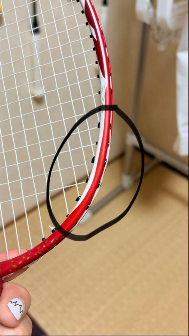 YONEX DUORA Z-STRIKE 3UG5 限定カラー (修理済み)