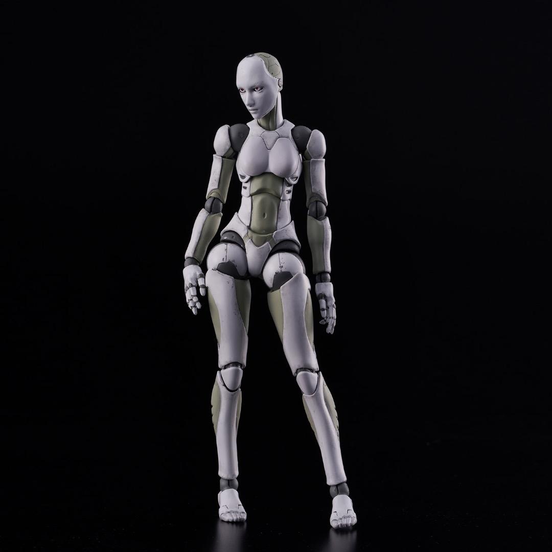 1/12 東亜重工製 合成人間♀ 2次生産分 アクションフィギュア 女性型