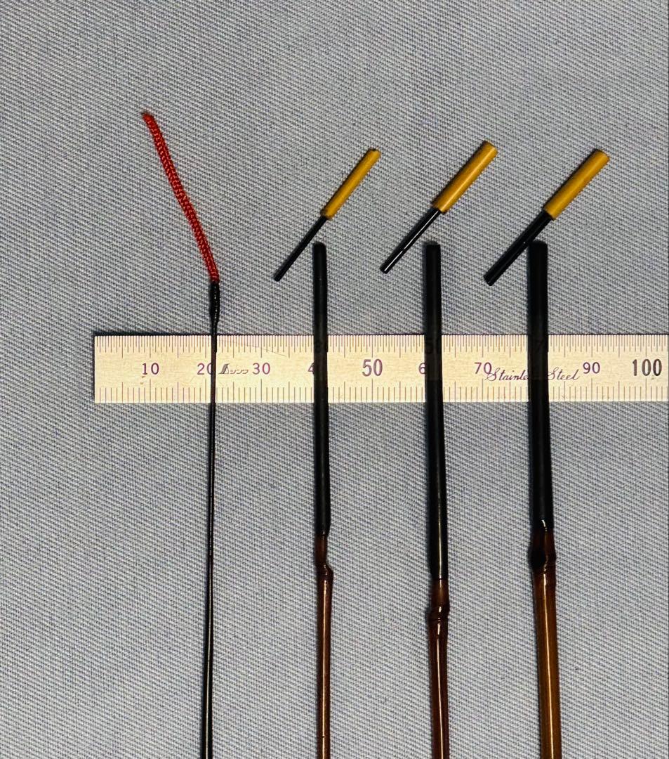 品川和竿やす製作のタナゴ竿　四本継