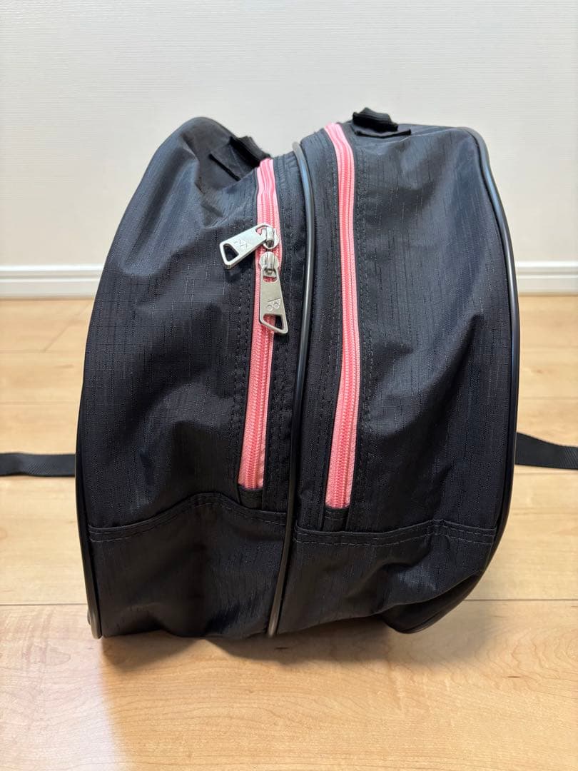 YONEX ラケットバッグ 　BAG2132R　 黒/ライトピンク　美品　6本用