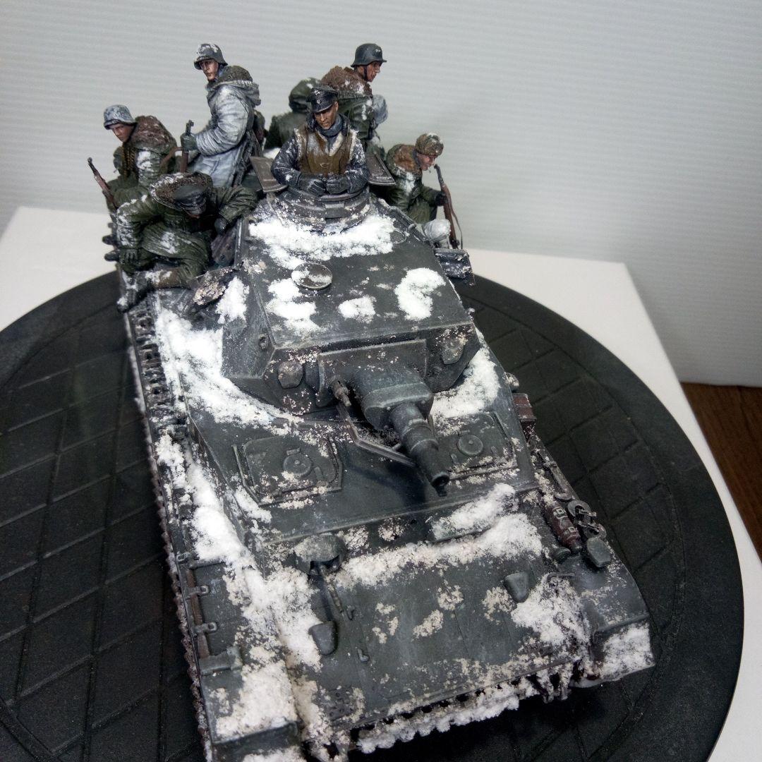 タミヤ　1/38 ドイツ軍　3号戦車 完成品