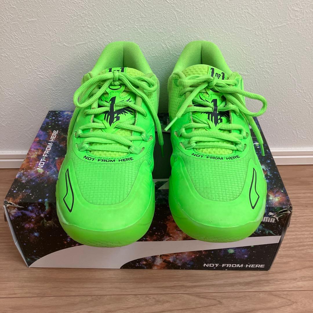 シューズ(男性用) PUMA MB.01 LO Green Gecko 27cm