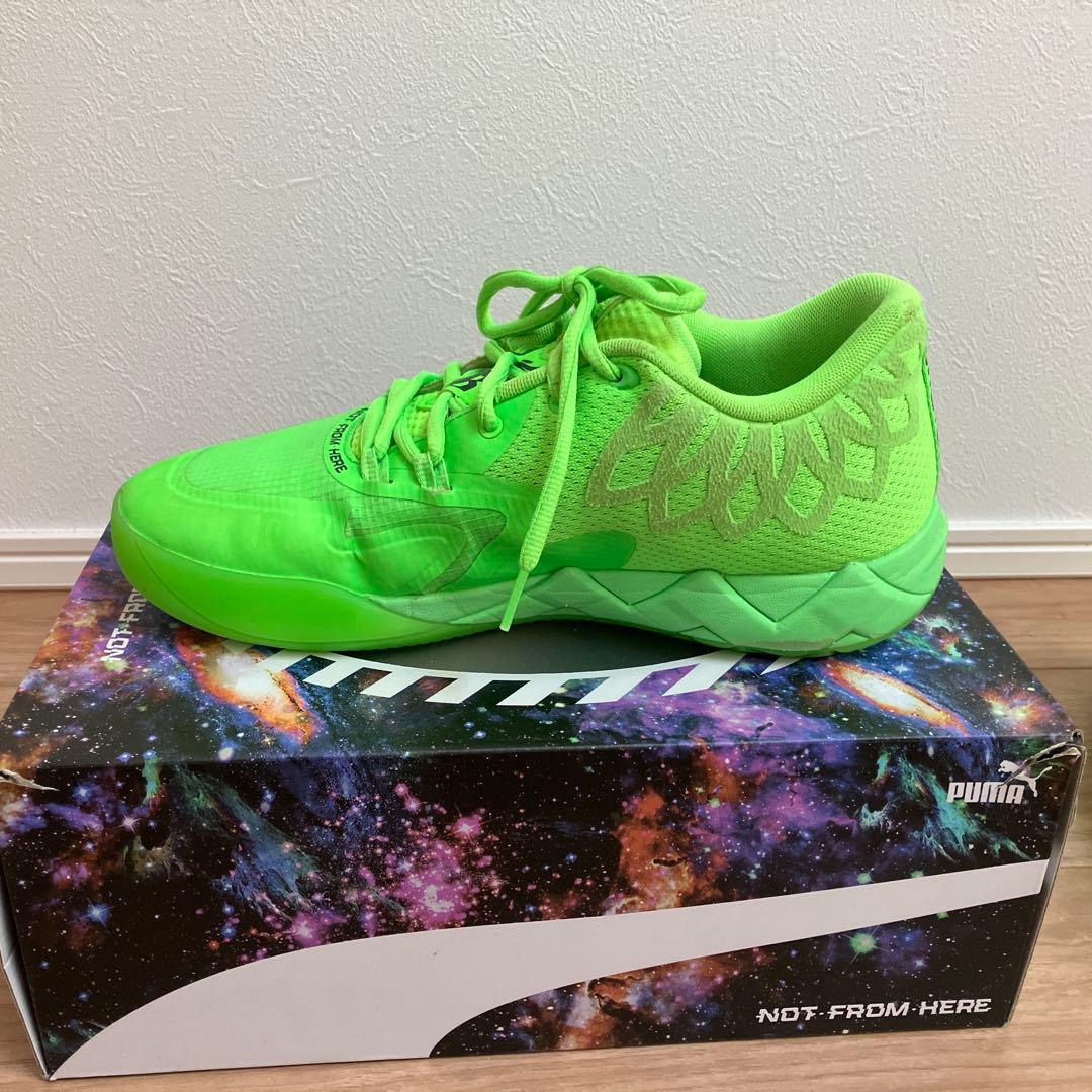 シューズ(男性用) PUMA MB.01 LO Green Gecko 27cm