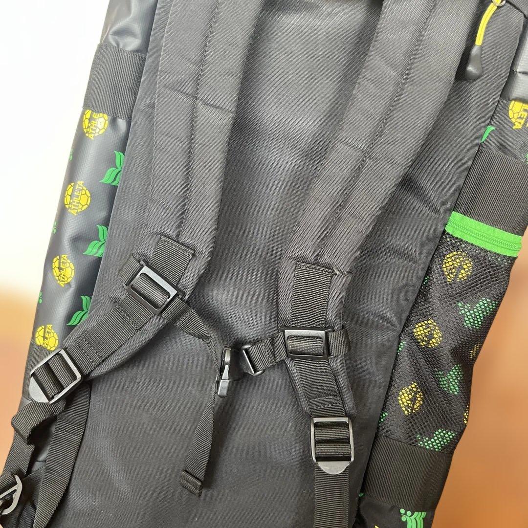 人気‼️アスレタATHLETA ボストンバッグ 大容量 黒　3wayリュックにも