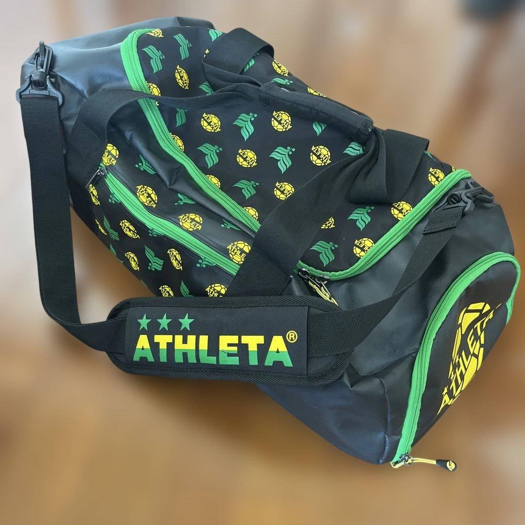 人気‼️アスレタATHLETA ボストンバッグ 大容量 黒　3wayリュックにも