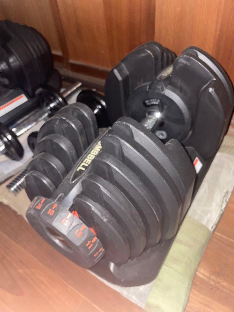 可変式ダンベル×2 最大40kg DUMBBELL