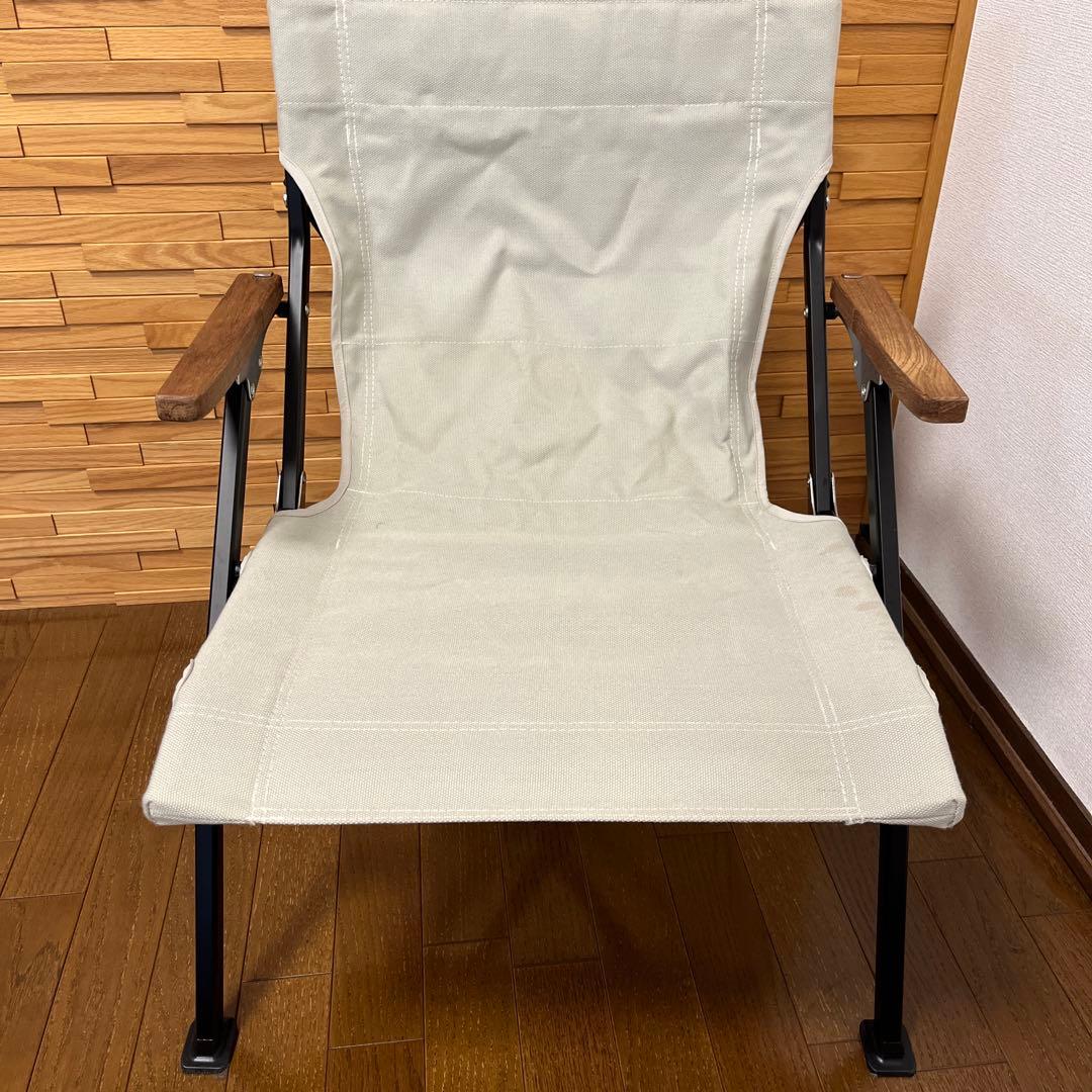  peak ローチェア ショート アイボリー①