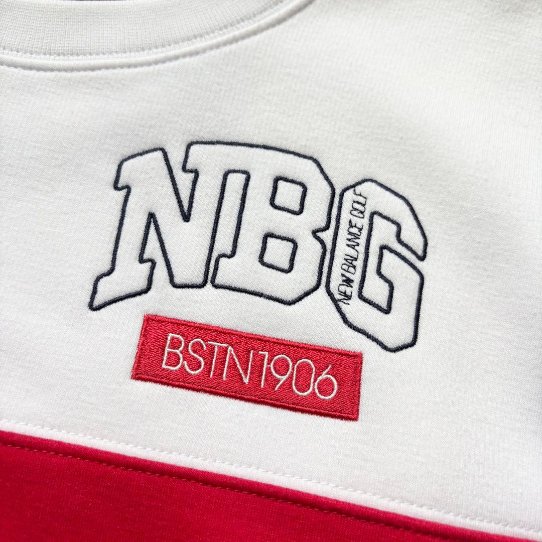 NEW BALANCE GOLF クルーネックスウェットプルオーバー 裏起毛 2