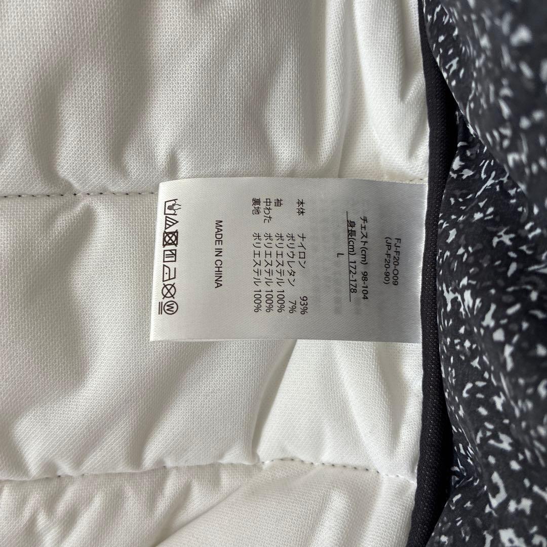 フットジョイ 秋冬 ゴルフ 中綿入りジャケット 黒色メンズ Ｌサイズ