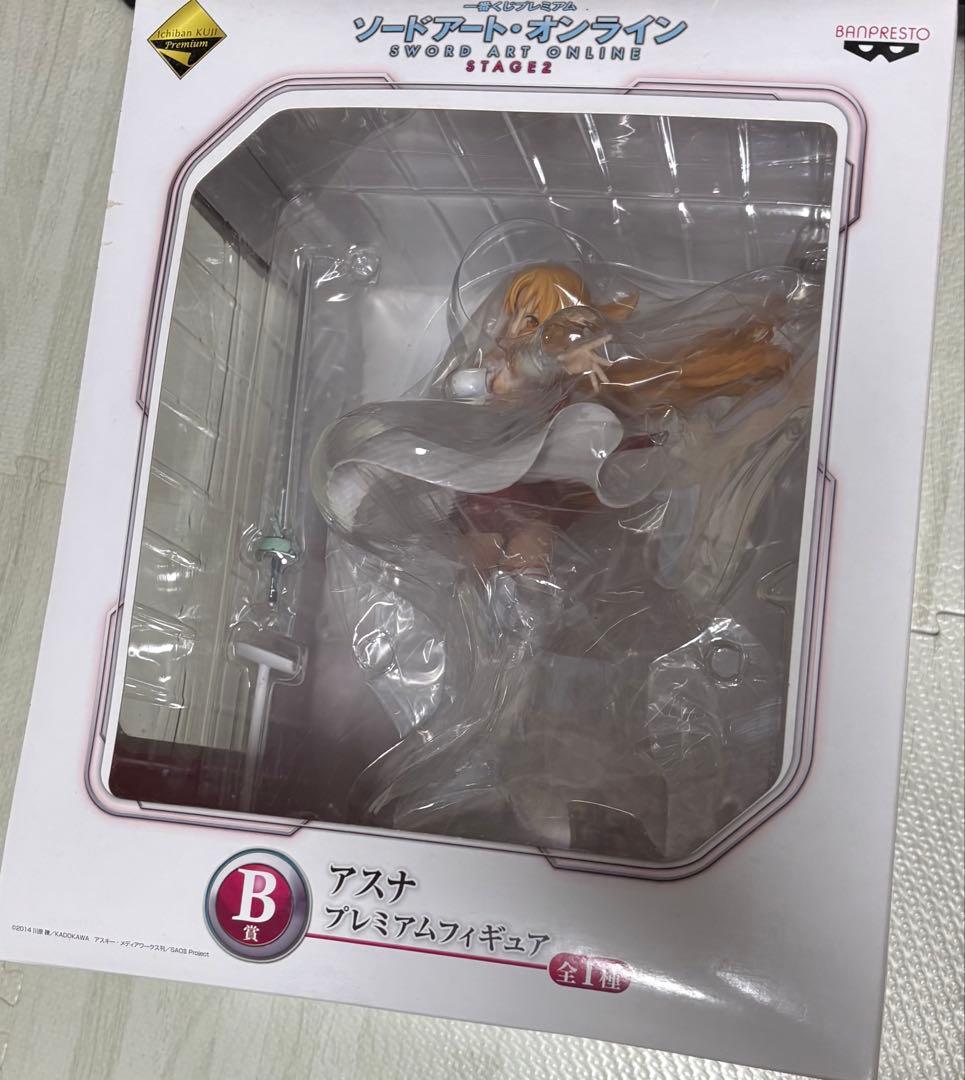 ソードアートオンライン　一番くじ　プレミアムフィギュア　アスナ　B賞